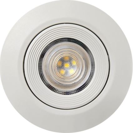 LED-Unterputz/Aufputz-Strahler 2-in-1 LED/5W/230V 4200K d 9,3 cm weiß