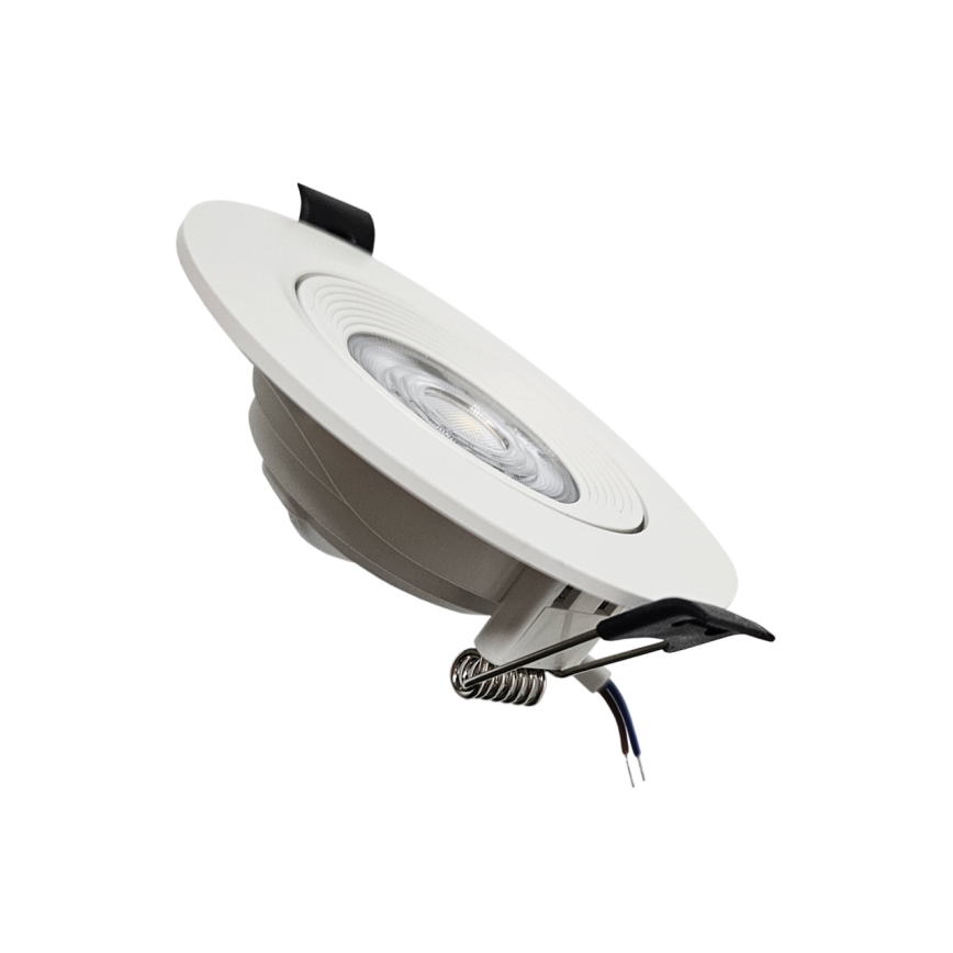 LED-Unterputz/Aufputz-Strahler 2-in-1 LED/5W/230V 4200K d 9,3 cm weiß