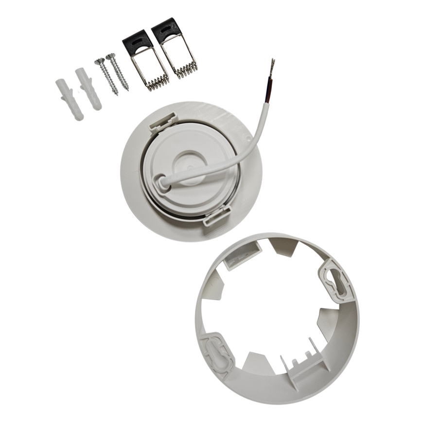 LED-Unterputz/Aufputz-Strahler 2-in-1 LED/5W/230V 4200K d 9,3 cm weiß