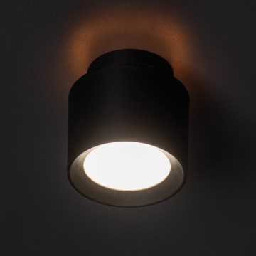 LED-Einbaustrahler SONOR LED/6W/230V 3000/4000/5700K + LED/1,5W 2200K Ø 9 cm schwarz