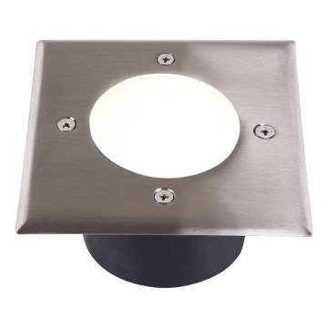 LED-Einfahrtsleuchte  MIVO LED/3W/230V 12x12 cm IP67 matt Chrom