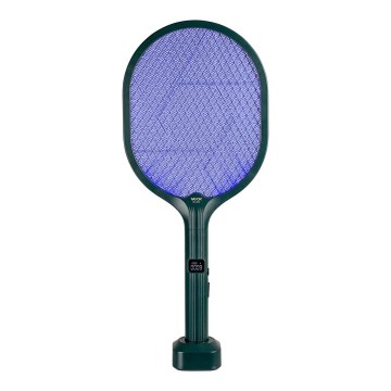 LED Elektrische Insektenfalle 2in1 mit LCD-Display 1200 mAh/5V grün