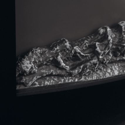 LED-Elektrokamin mit Heizfunktion LED/2000W/230V + Fernbedienung