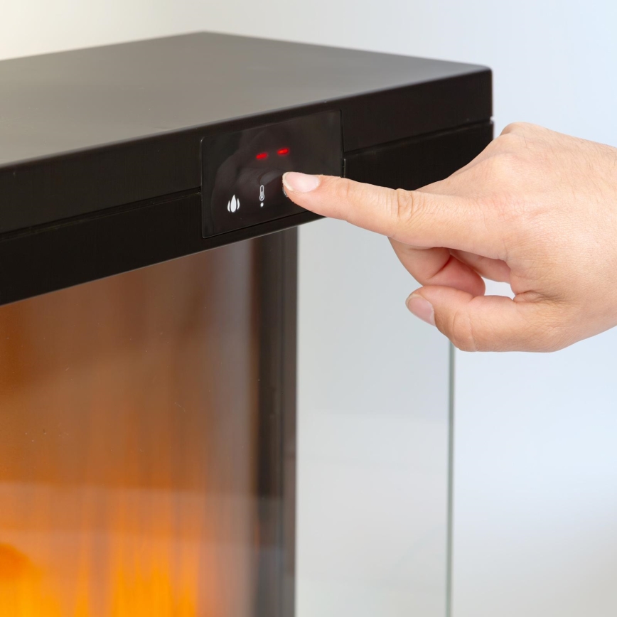 LED-Elektrokamin mit Heizfunktion LED/2000W/230V + Fernbedienung