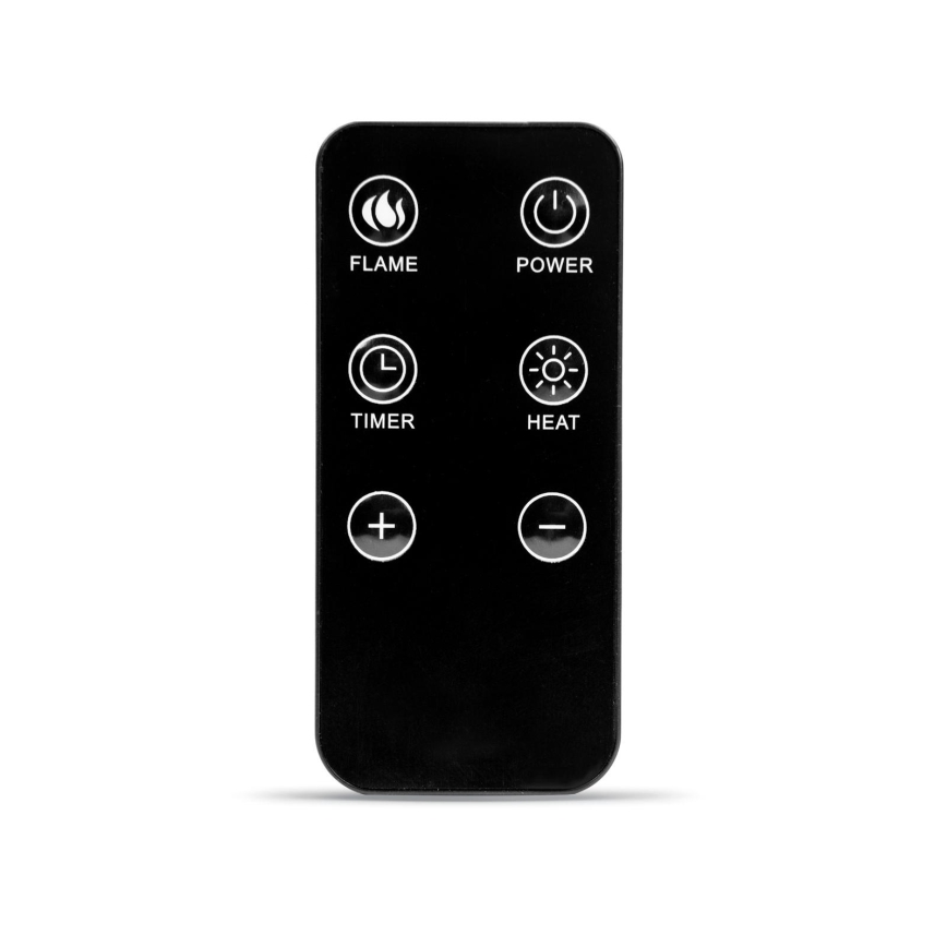 LED-Elektrokamin mit Heizfunktion LED/2000W/230V + Fernbedienung