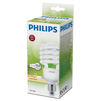 LED Energiesparlampe Philips TORNADO E27/32W/230V 2700K