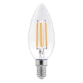 LED-Filamentlampe C37 E14/6W/230V 4000K