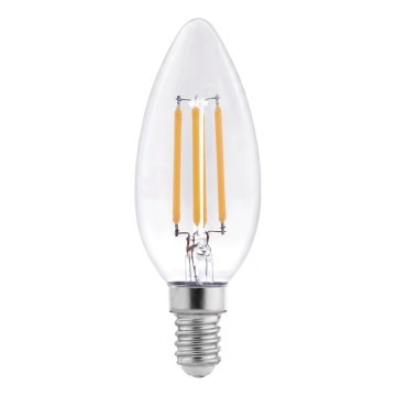 LED-Filamentlampe C37 E14/6W/230V 4000K