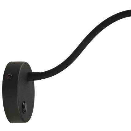 LED Flexibles Leselicht LAGOS 1xG9/6W/230V 4000K schwarz/gold