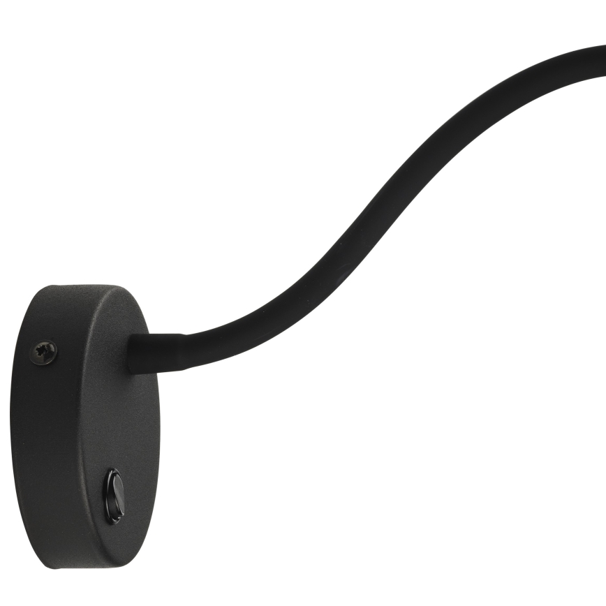 LED Flexibles Leselicht LAGOS 1xG9/6W/230V 4000K schwarz/gold