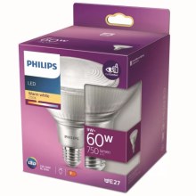 LED-Flutlicht-Glühbirne Philips E27/9W/230V 2700K