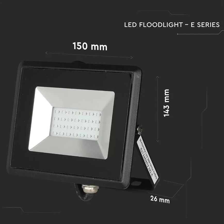 LED-Flutlicht LED/20W/230V IP65 blaues Licht