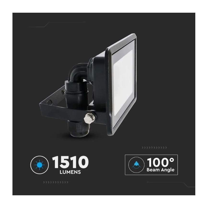 LED-Flutlicht mit Direktanschluss SAMSUNG CHIP LED/20W/230V IP65 6500K