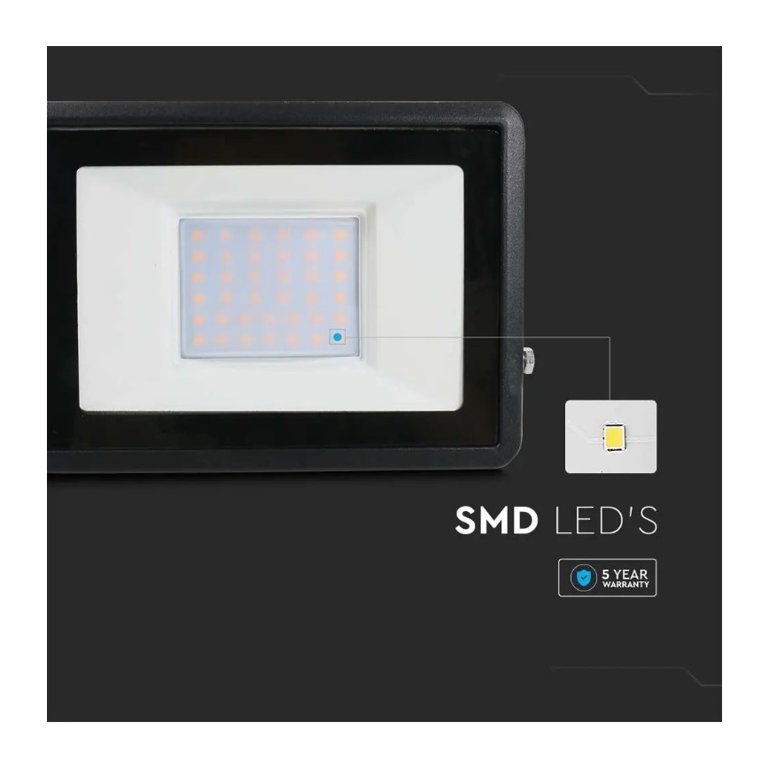 LED-Flutlicht mit Direktanschluss SAMSUNG CHIP LED/30W/230V IP65 4000K