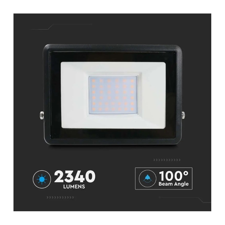 LED-Flutlicht mit Direktanschluss SAMSUNG CHIP LED/30W/230V IP65 4000K