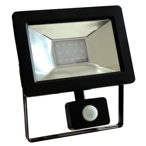 LED-Flutlicht mit Sensor NOCTIS 2 SMD-LED/10W/230V IP44 650lm schwarz