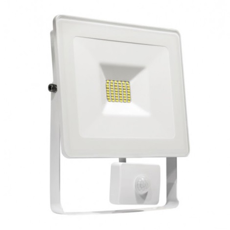 LED-Flutlicht mit Sensor NOCTIS LUX SMD LED/10W/230V IP44 900lm weiß