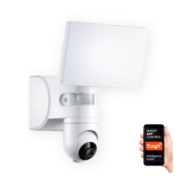 LED-Flutlicht mit Sensor und Kamera LED/23W/230V IP44 Wi-fi Tuya