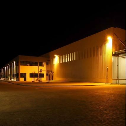 LED-Flutlicht SAMSUNG CHIP LED/100W/230V IP65 3000K grau