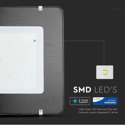 LED-Flutlicht SAMSUNG CHIP LED/500W/230V IP65 6400K schwarz