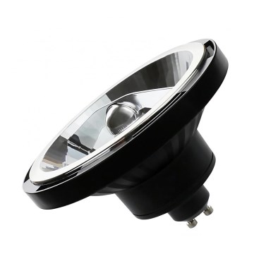 LED Glühbirne AR111 GU10/15W/230V 3000K schwarz 45°