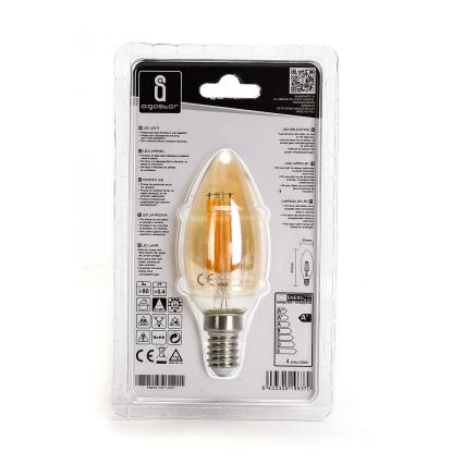 LED Glühbirne C35 E14/4W/230V 2200K - Aigostar