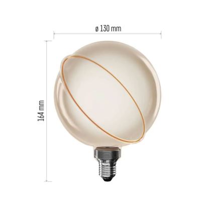LED-Glühbirne DECO VINTAGE G130OA E27/4W/230V 1800K