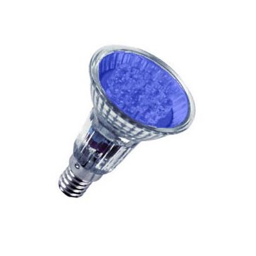 LED Glühbirne E14/1W 80005 DECOSPOT blau - Osram