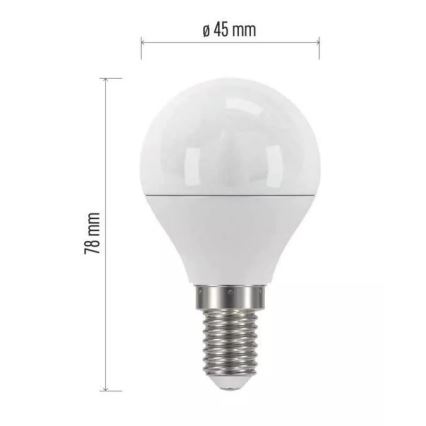 LED Glühbirne E14/4,2W/230V 2700K CRI 94 Ra