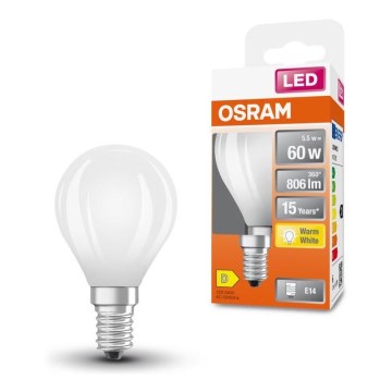 LED-Glühbirne E14/5,5W/230V 2700K - Osram