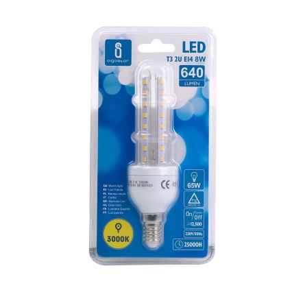 LED Glühbirne E14/8W/230V 3000K - Aigostar