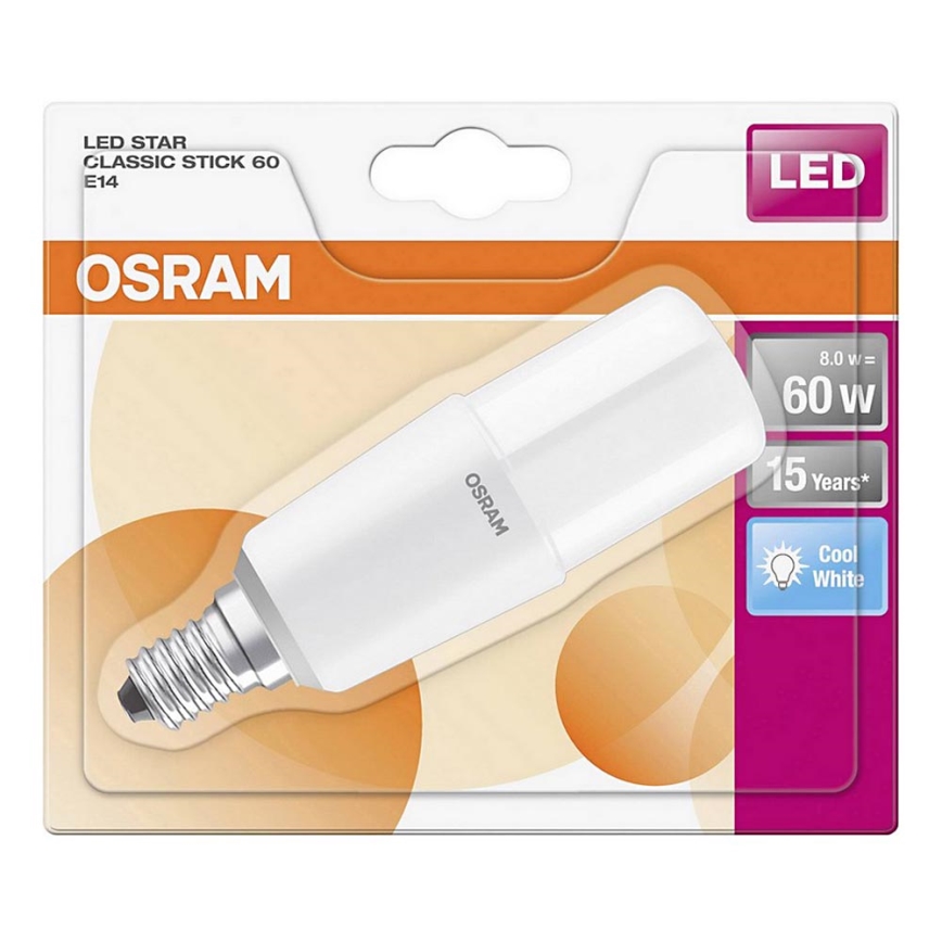 LED Glühbirne E14/8W/230V - Osram