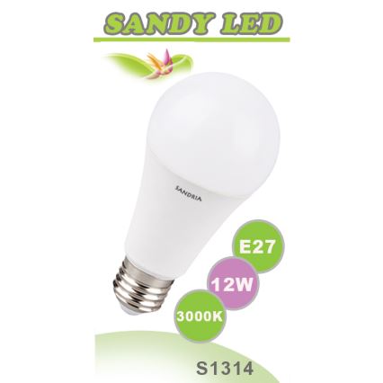 LED Glühbirne SANDY E27/12W/230V - Sandria S1314