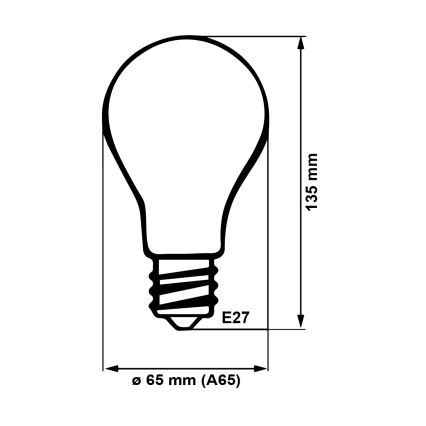 LED Glühbirne E27/18W/230V 4200K