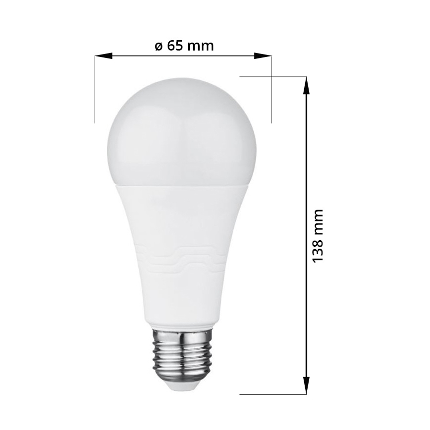 LED-Glühbirne E27/18W/230V 6000K 2000 lm