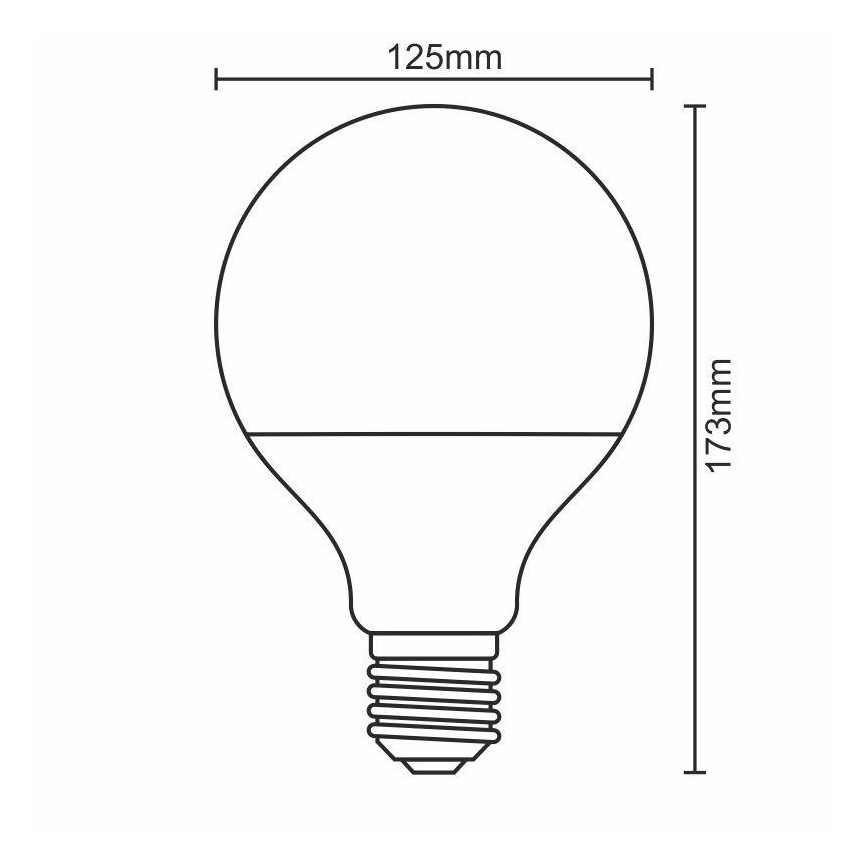 LED Glühbirne E27/20W/165-265V 3000K