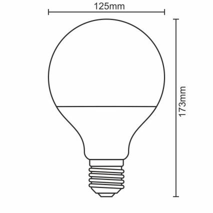 LED Glühbirne E27/20W/165-265V 4000K