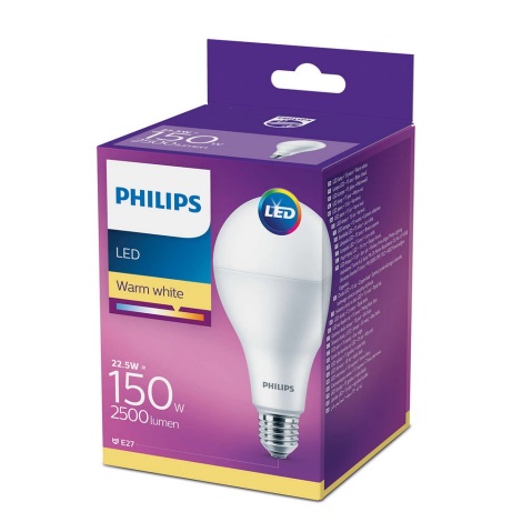 LED Glühbirne E27/22,5W/230V 2700K - Philips