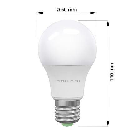 LED Glühbirne ECOLINE A60 E27/15W/230V 4000K - Brilagi