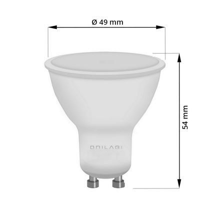 LED Glühbirne ECOLINE GU10/7W/230V 4000K - Brilagi