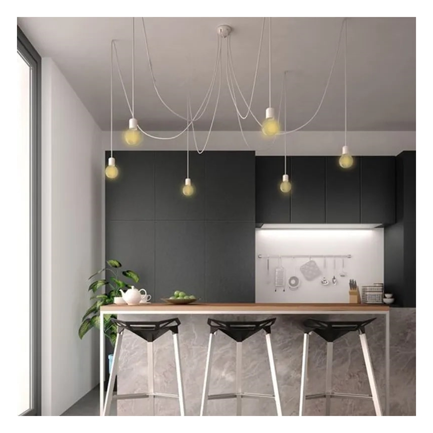 LED-Glühbirne WHITE FILAMENT A60 E27/13W/230V 3000K