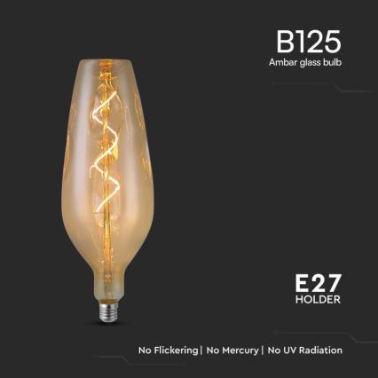 LED-Glühbirne FILAMENT B125 E27/4W/230V 2700K