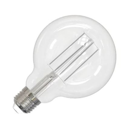 LED-Glühbirne WHITE FILAMENT G95 E27/13W/230V 3000K