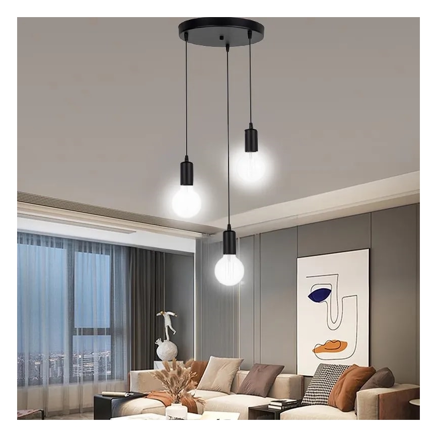 LED-Glühbirne WHITE FILAMENT G95 E27/13W/230V 4000K