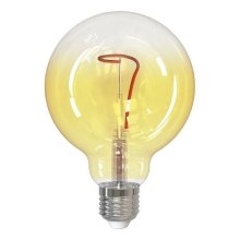 LED-Glühbirne FILAMENT SHAPE G95 E27/4W/230V 1800K gelb