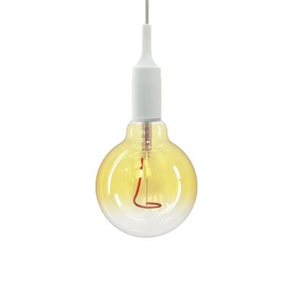 LED-Glühbirne FILAMENT SHAPE G95 E27/4W/230V 1800K gelb