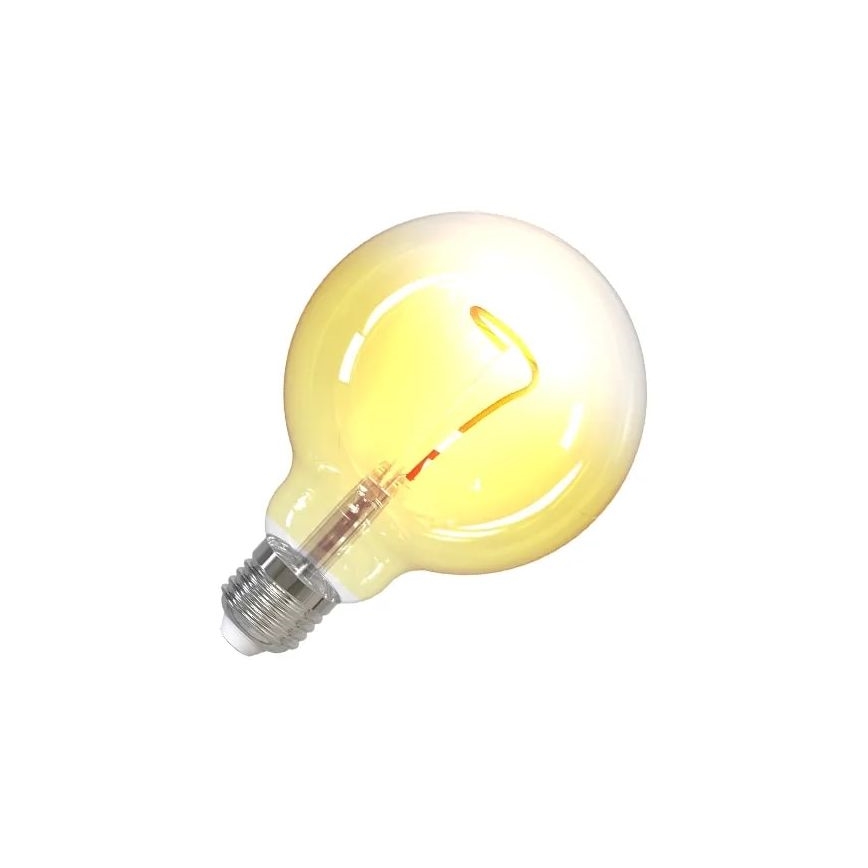 LED-Glühbirne FILAMENT SHAPE G95 E27/4W/230V 1800K gelb