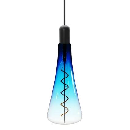 LED-Glühbirne FILAMENT SHAPE T110 E27/5W/230V 1800K blau