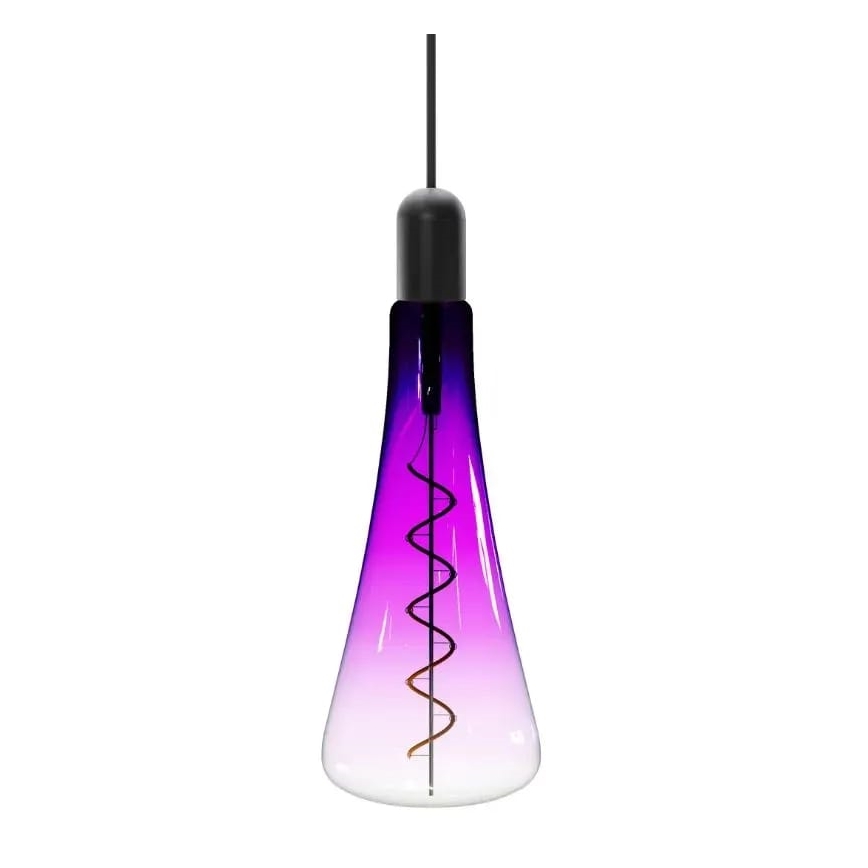 LED-Glühbirne FILAMENT SHAPE T110 E27/5W/230V 1800K violett