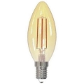 LED-Glühbirne FILAMENT SLIM VINTAGE C35 E14/4,5W/230V 1800K